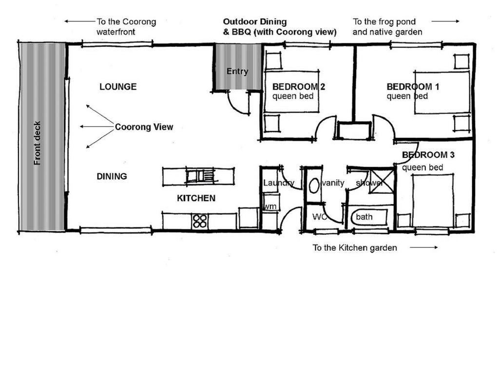 Villa Coorong Waterfront Retreat Meningie Esterno foto